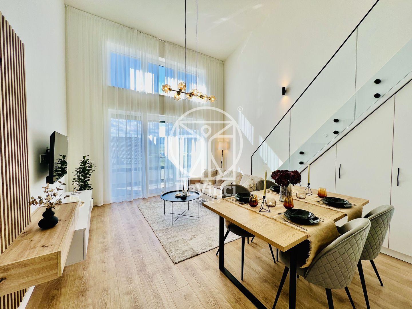 Penthouse 4 camere, intabulat, finisat la cheie  (NCL-41D-Mi-ap.9) - Poză 1