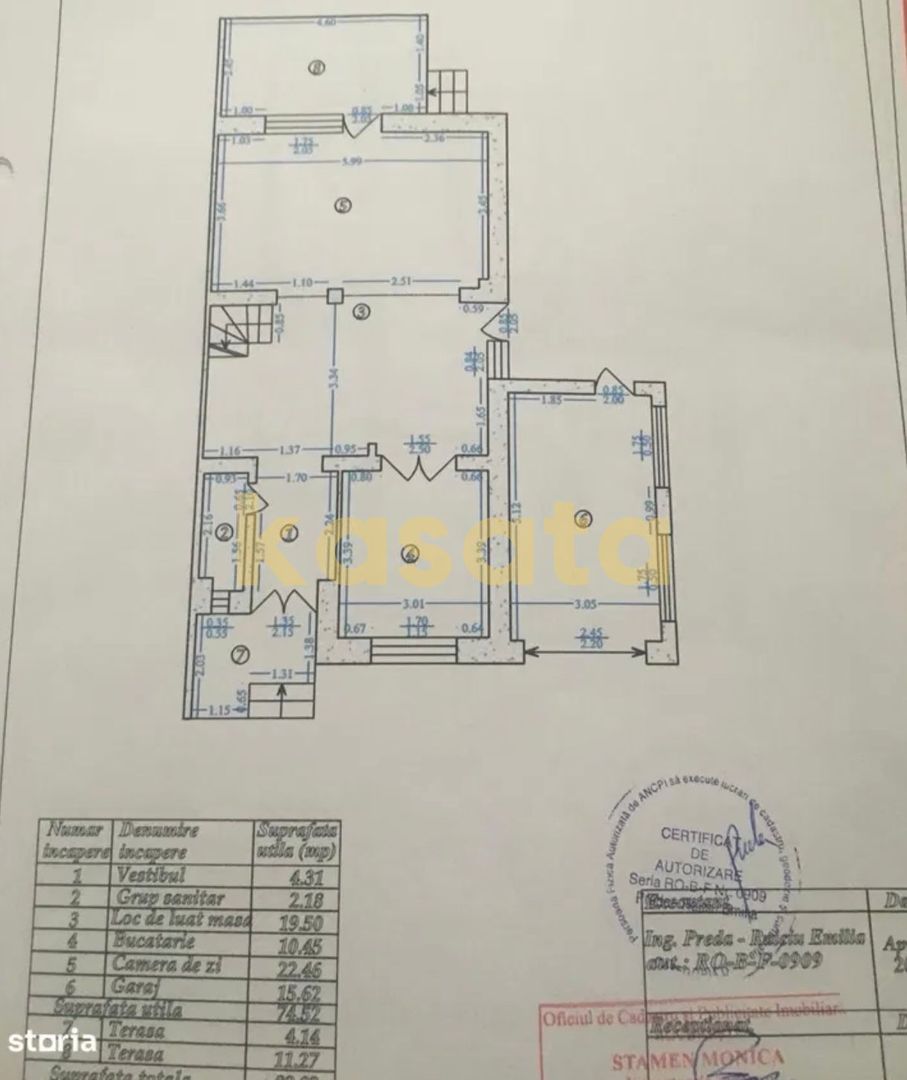 Oportunitate! Casă spațioasă 5 camere în Bucureștii Noi - Schiță 14