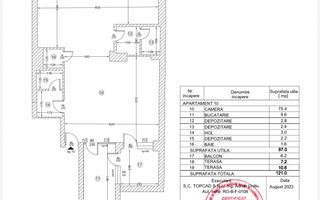 Birou | Office | Mihalache | 1 Mai | Domenii | 121mp | - Schiță 10