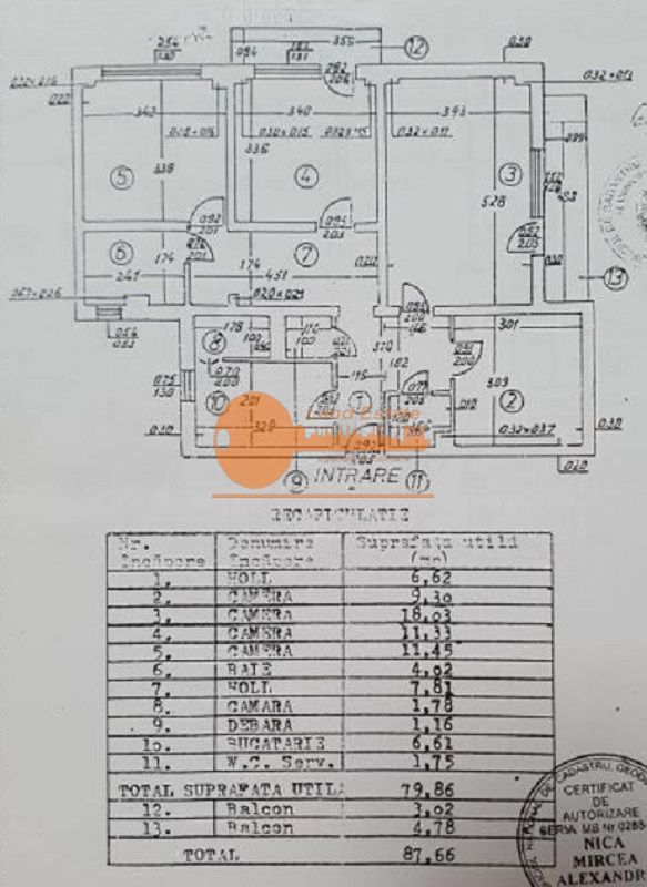 4 camere – Vedere panoramică E-S-V - Pantelimon / Vergului - Schiță 14