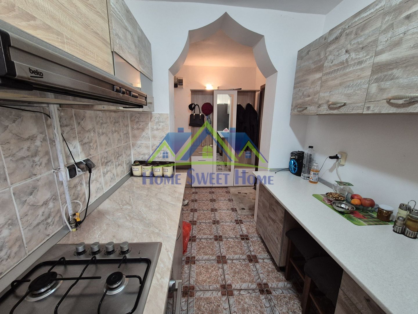 🏡Ap. 2 camere–complet mobilat–M5, bl. 4(Randunicii),langa b-dul Dacia - Poză 2