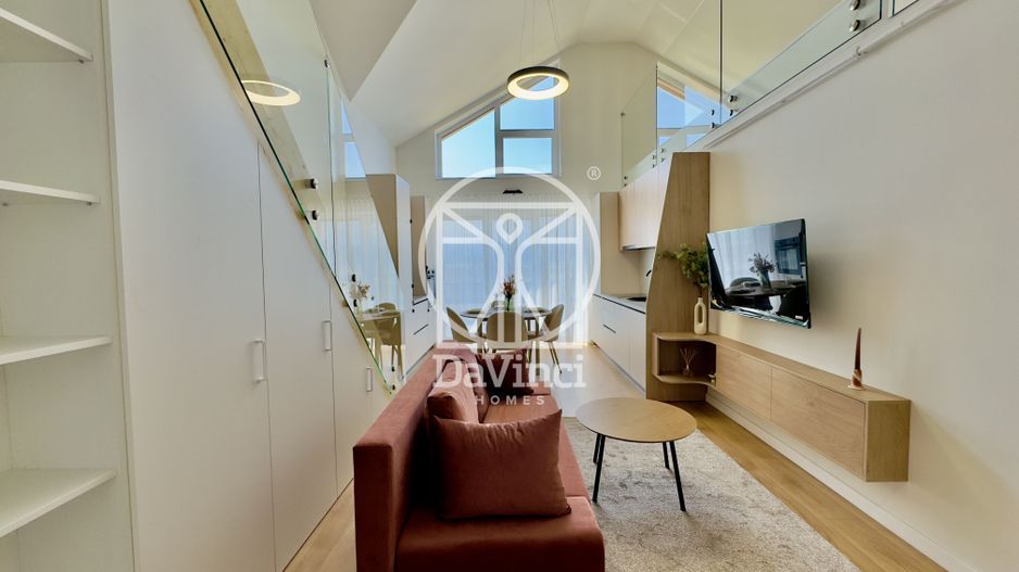 Penthouse 3 camere, intabulat, mobilat si utilat (NCL-29D-Ra-ap.8) - Poză 3