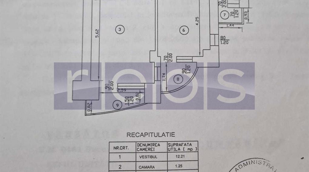 VANZARE 2 CAMERE DECOMANDAT OCTAVIAN GOGA - Poză 8