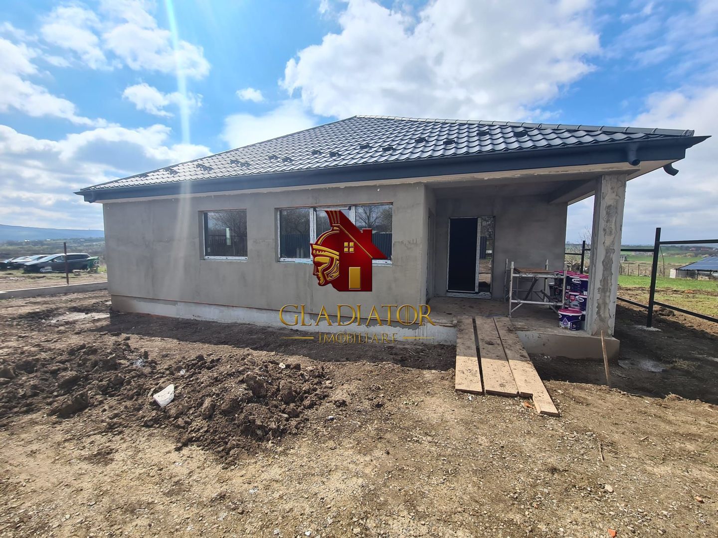 Casa independenta energetic Barnova Cercu, 4 camere, 475 mp teren - Poză 5