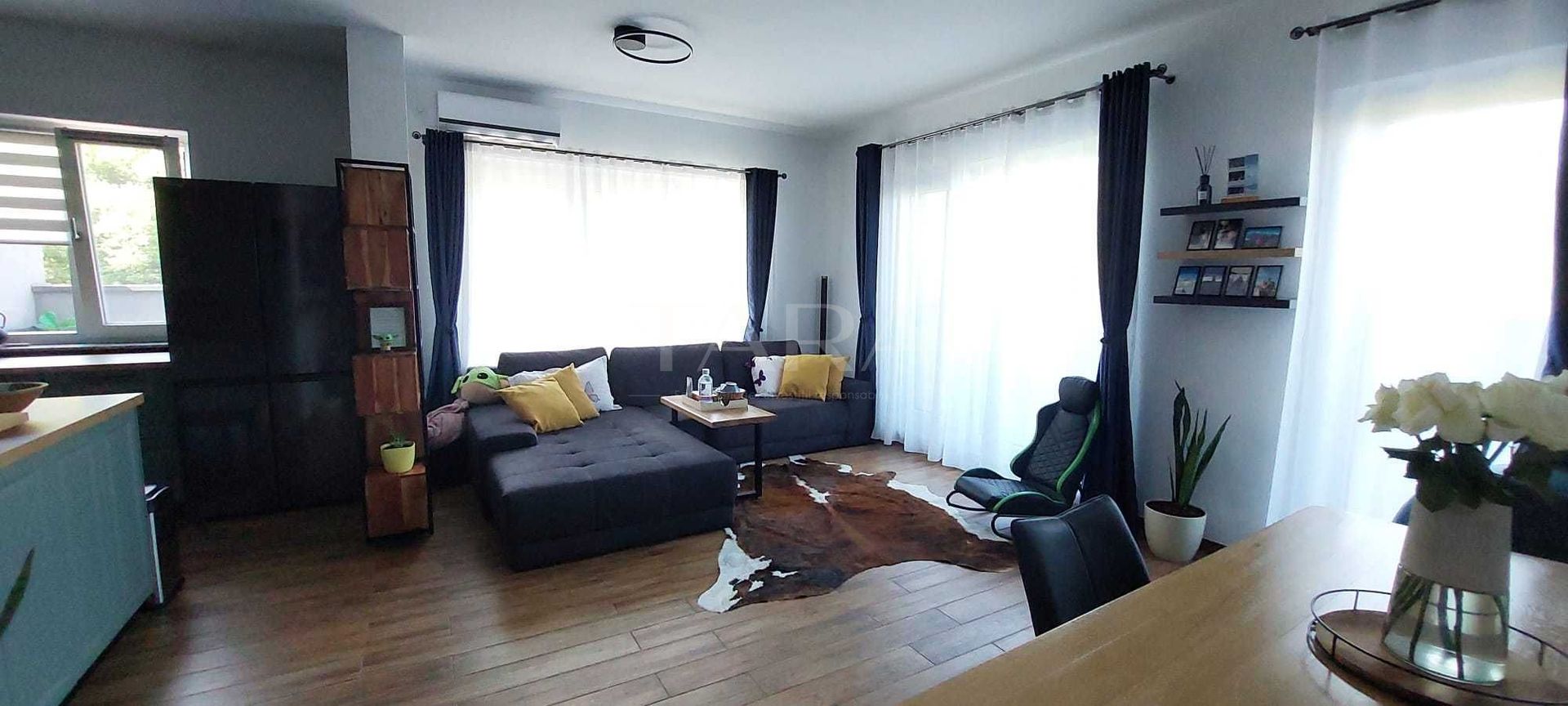 Apartament 3 camere, terasă circulară, Florești – zona Panemar - Poză 1