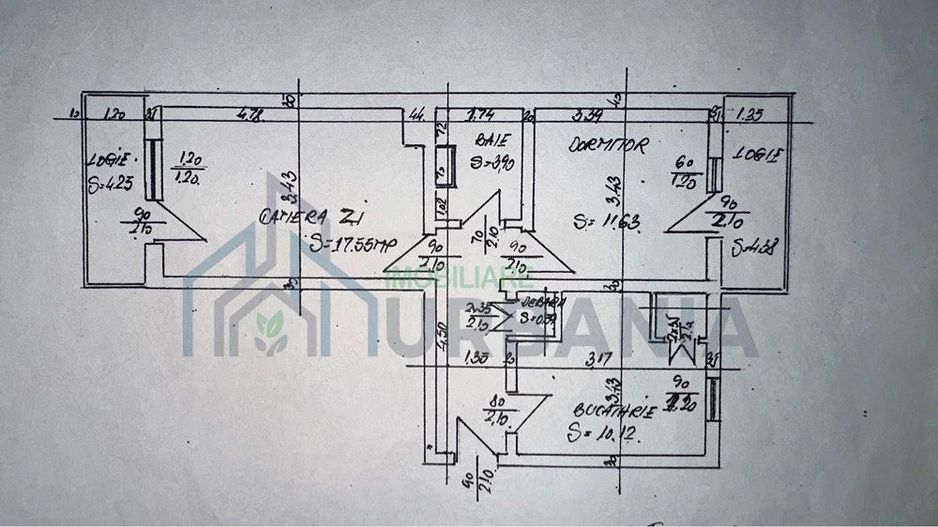Apartament 2 camere, 54 mp, etaj 2, Pașcani - zona Grădiniței - Poză 1