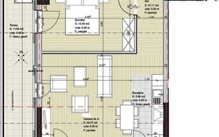 Apartament cu view unic!2 camere confort sporit Zorilor! - Schiță 9