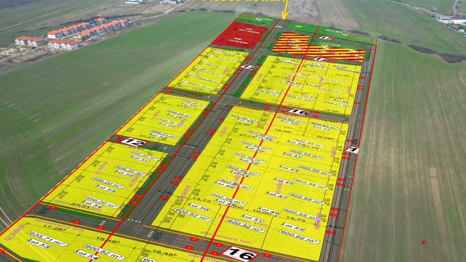 Teren intrare Sacalaz-45Euro/Mp - Poză 3