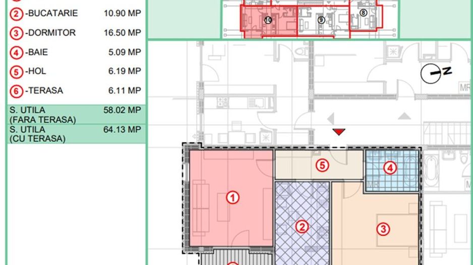 2camdec,et1,2,64mp,langaSTB,finalizat,semicentral Popesti-Leordeni - Poză 1
