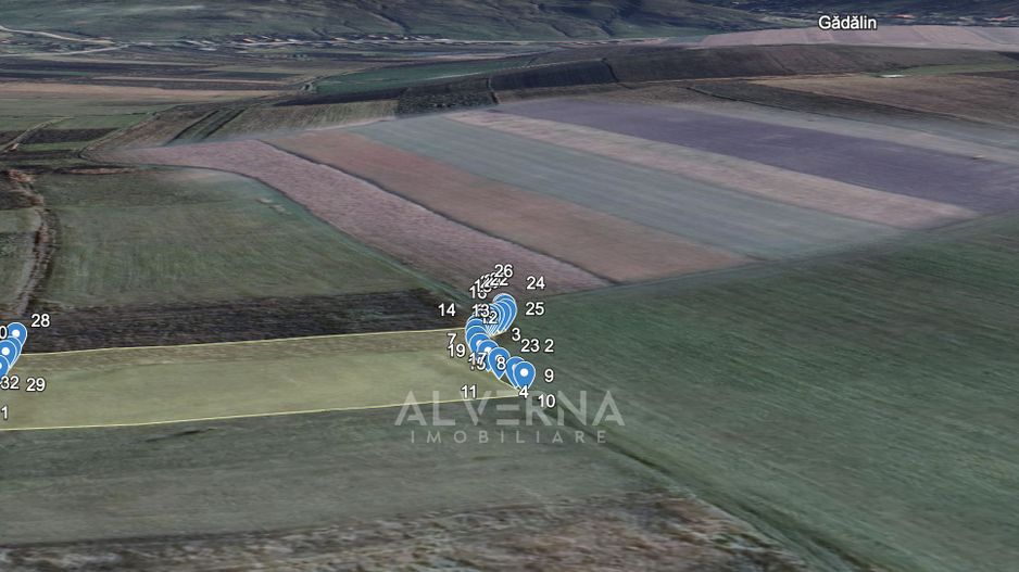 COMISION 0% - Teren extravilan 2.900mp - cadastrat - Gadalin / Jucu - Poză 1