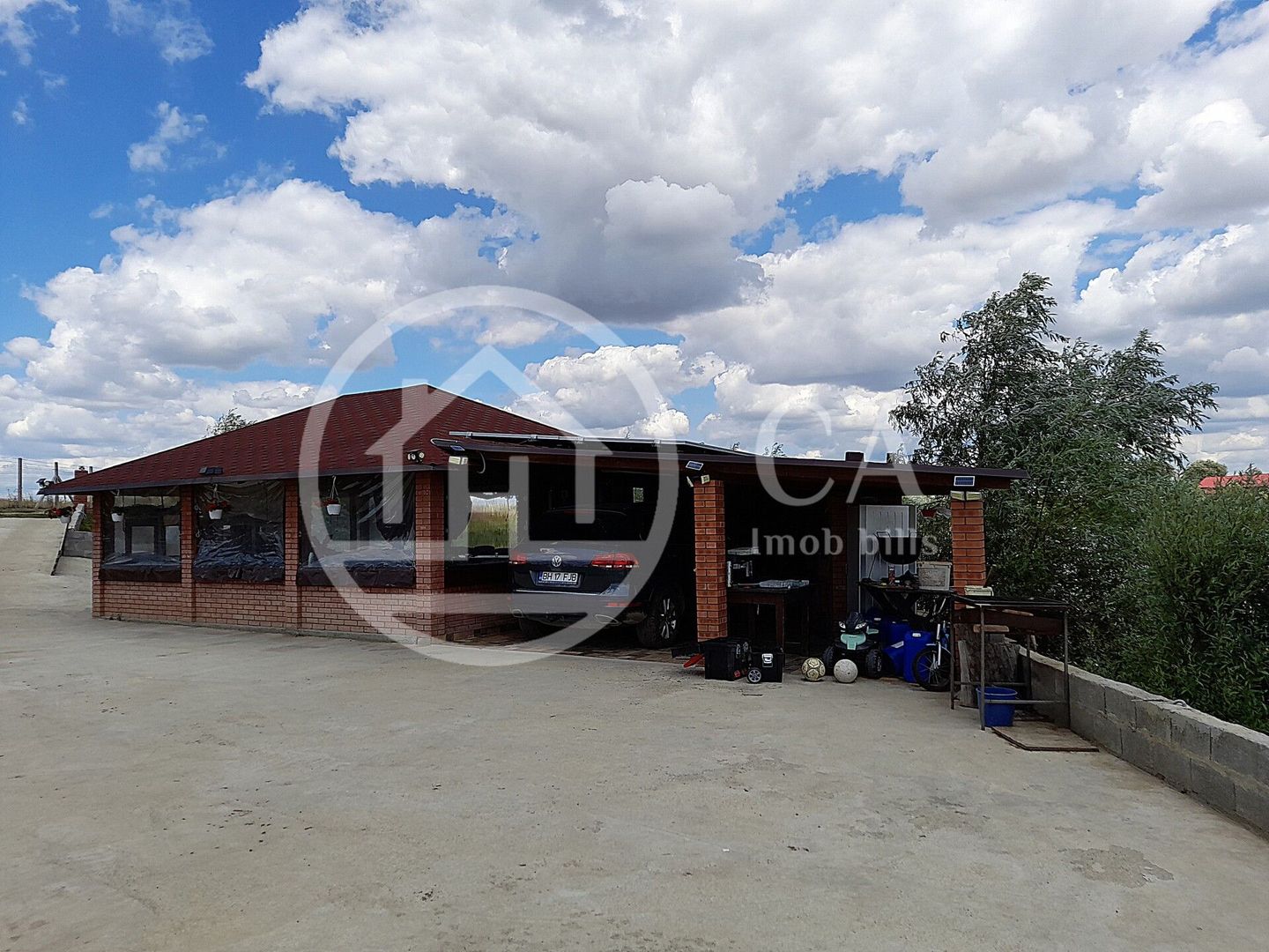 De vanzare BALTA DE PESCUIT, 3,80 ha, cabana din busteni, langa Vama Bors, Bihor - Poză 16