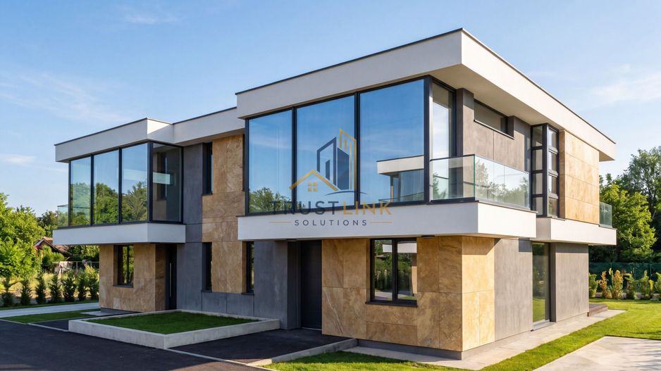 Complex rezidential 4 camere cu curte 240 mp Popești-Leordeni Ilfov - Poză 1