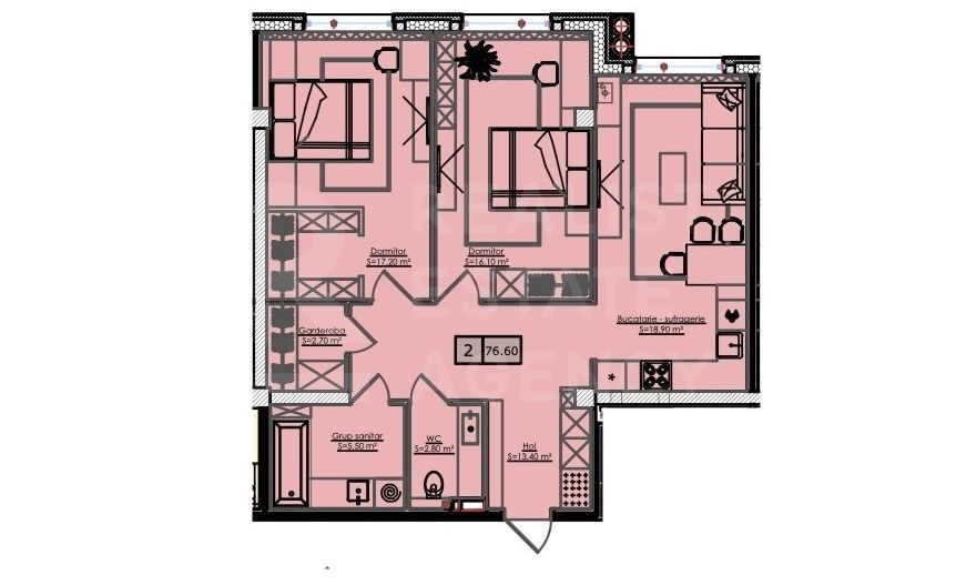 Vânzare apartament, 2 camere, str. Ialoveni, Telecentru - Poză 3
