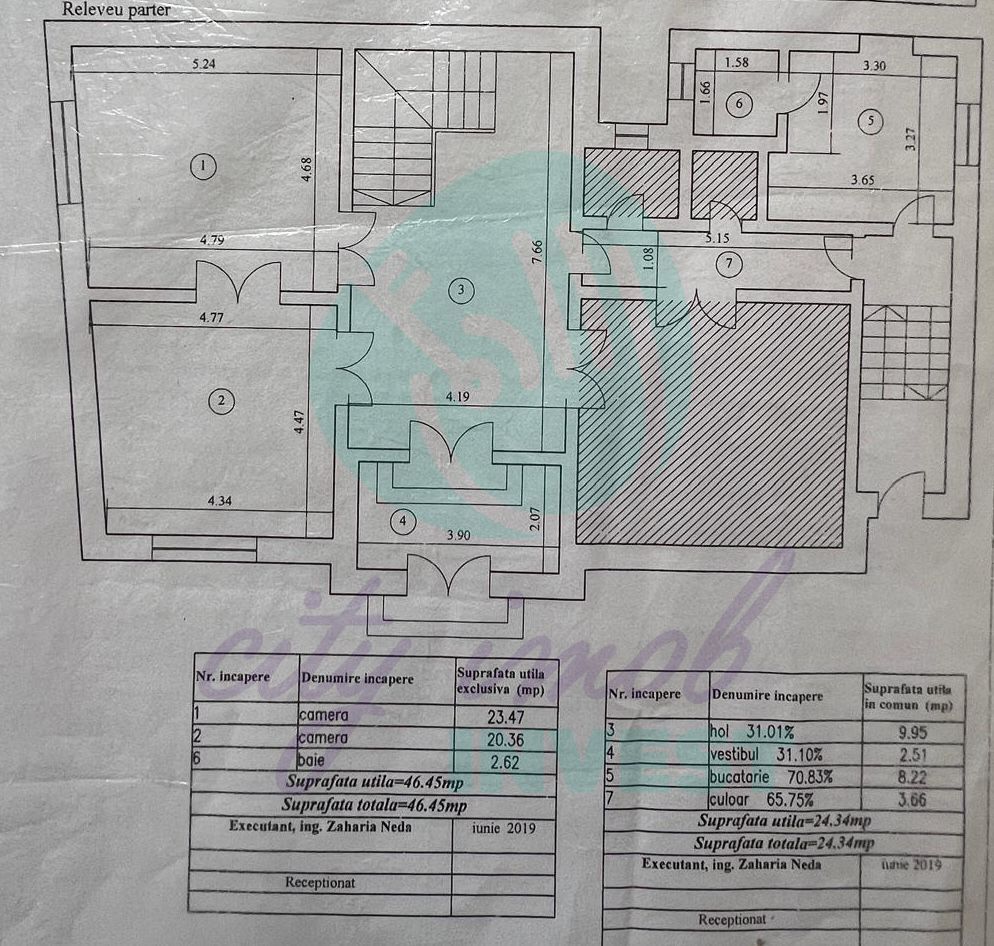 Apartament în vilă interbelică Unirii – Carol | | Curte | Ideal cabinet/birou - Poză 11