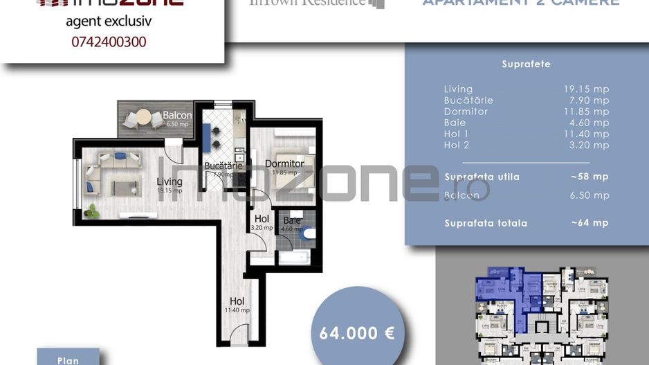 InTown Residence - Piscul Crasani / Pacii - Poză 46