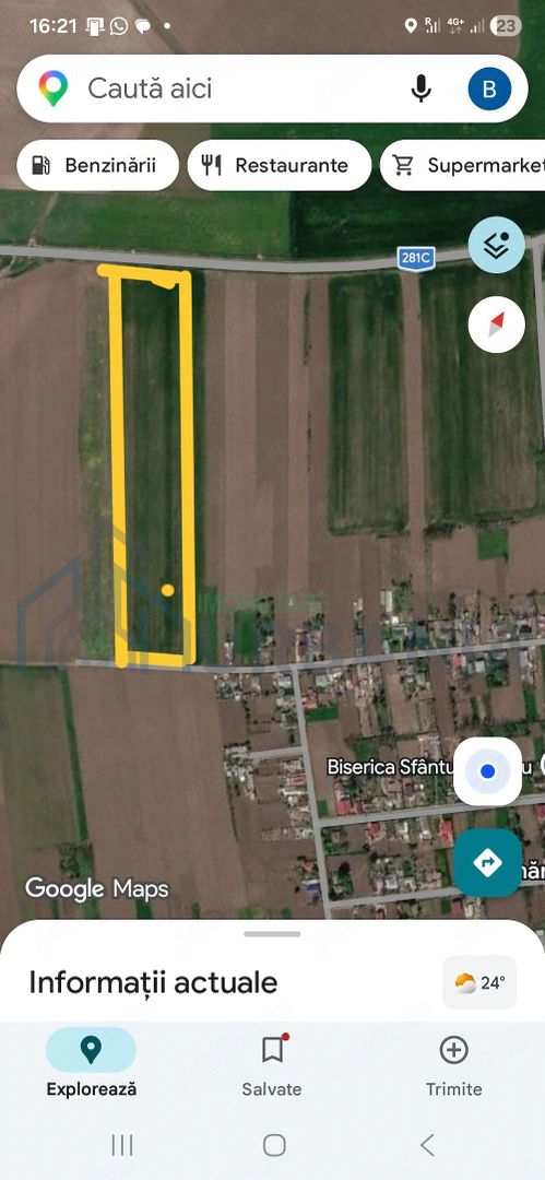 Teren intravilan 14.000 mp în Harmanestii Noi, la 6 km de Pașcani - Poză 1