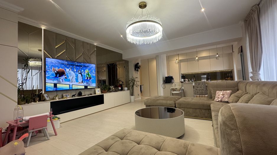 Apartament spectaculos cu 3 camere, 100 mp utili +terasă impresionanta - Poză 2