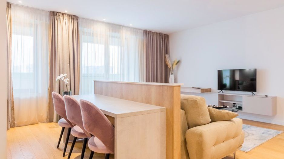 Vedere unica, Apartament 2 camere -lux - Promenada mall -Aviatiei Floreasca - Poză 5