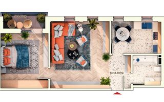 Apartament cu 2 camere/53.5mp/CF/Imobil Premium/Cartier Marasti. - Poză 2