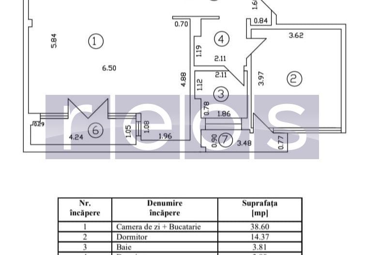 VANZARE 2 CAMERE | DECOMANDAT | ZONA UNIRII - Poză 34