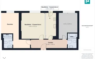 Apartament Premium cu 3 camere | Nusco City Faza 2 - Poză 13