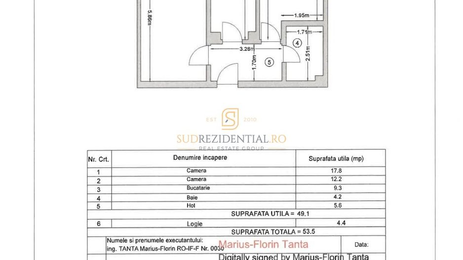 Apartament 2 camere, mobilat si utilat, loc de parcare, Grand Arena - Poză 9