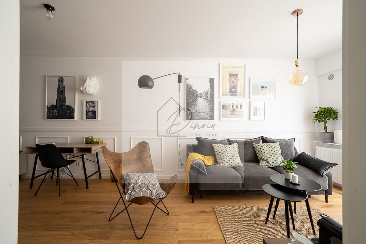 2 camere Aviatiei Herastrau Baneasa I Premium Mobilat Utilat Designer - Poză 1
