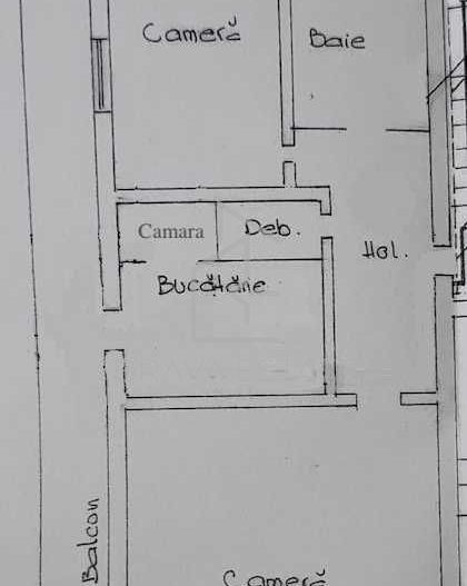 Apartament 2 camere decomandat, balcon, zona Zorilor - Poză 6