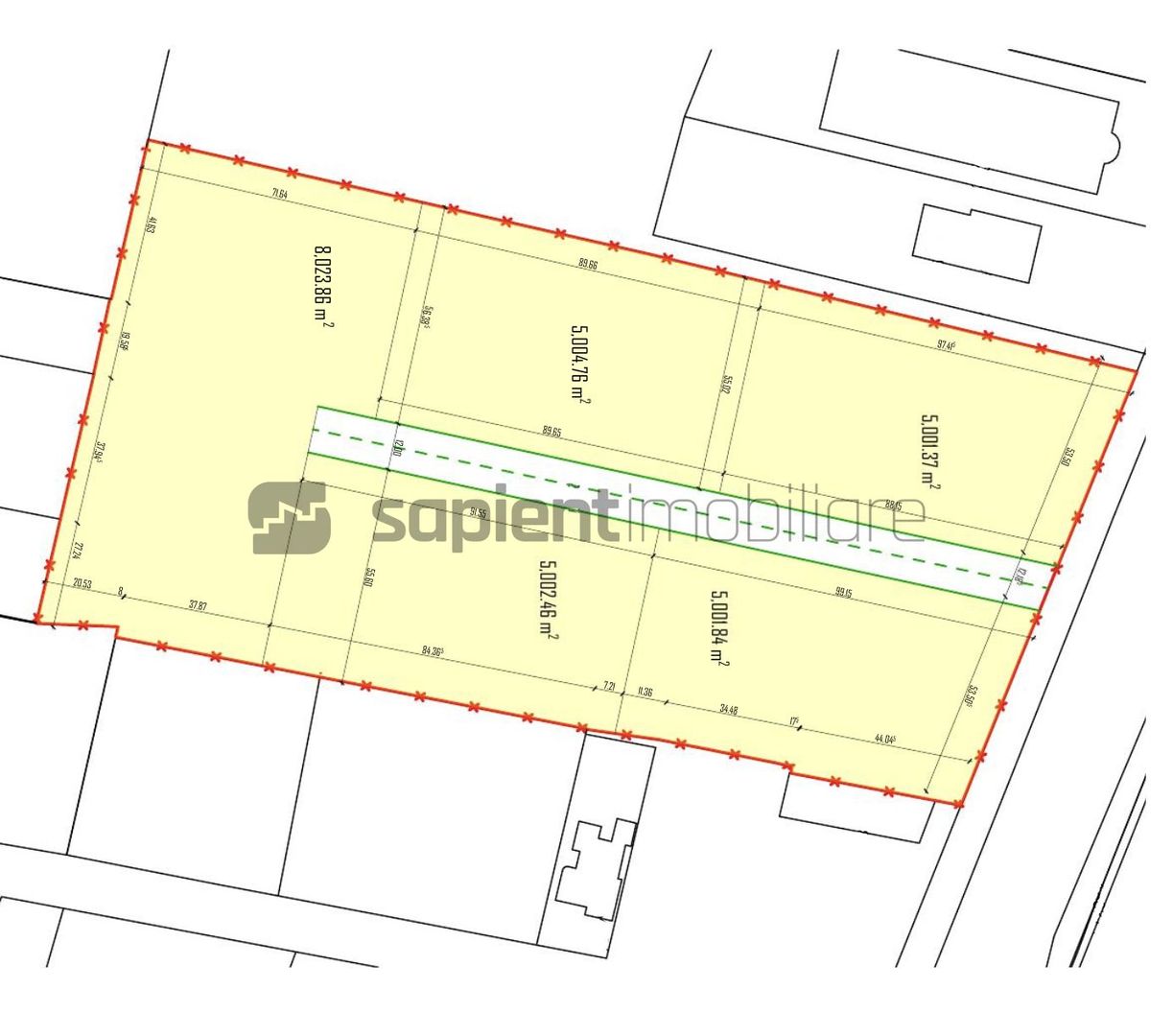 Sapient | Teren situat pe Calea Sântandrei - Centura Oradea - Schiță 2