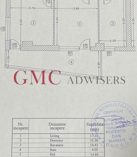 Apartament 2 camere popesti leordeni - Poză 8