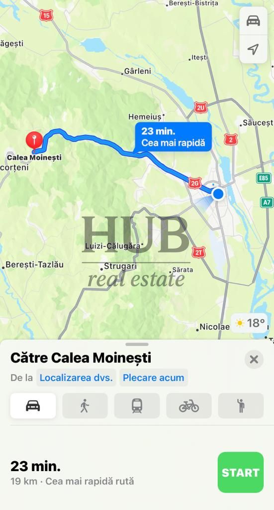 TEREN 1095MP -PODIS -DN 2G- BACAU -MOINESTI - Poză 7