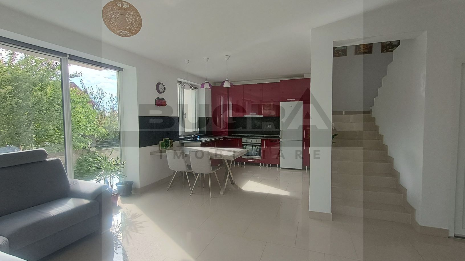 Duplex 120 mp, 4 camere, 220 teren, zona E. Ionesco - Poză 5