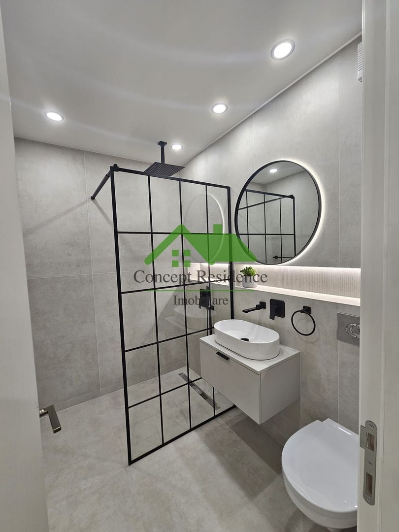 2 camere superfinisat, 37 mp + 2 balcoane – Transilvaniei - Poză 6