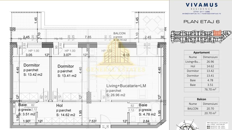 Modern și primitor– Apartament 3camere OpenSpace, ideal pentru familie - Poză 2