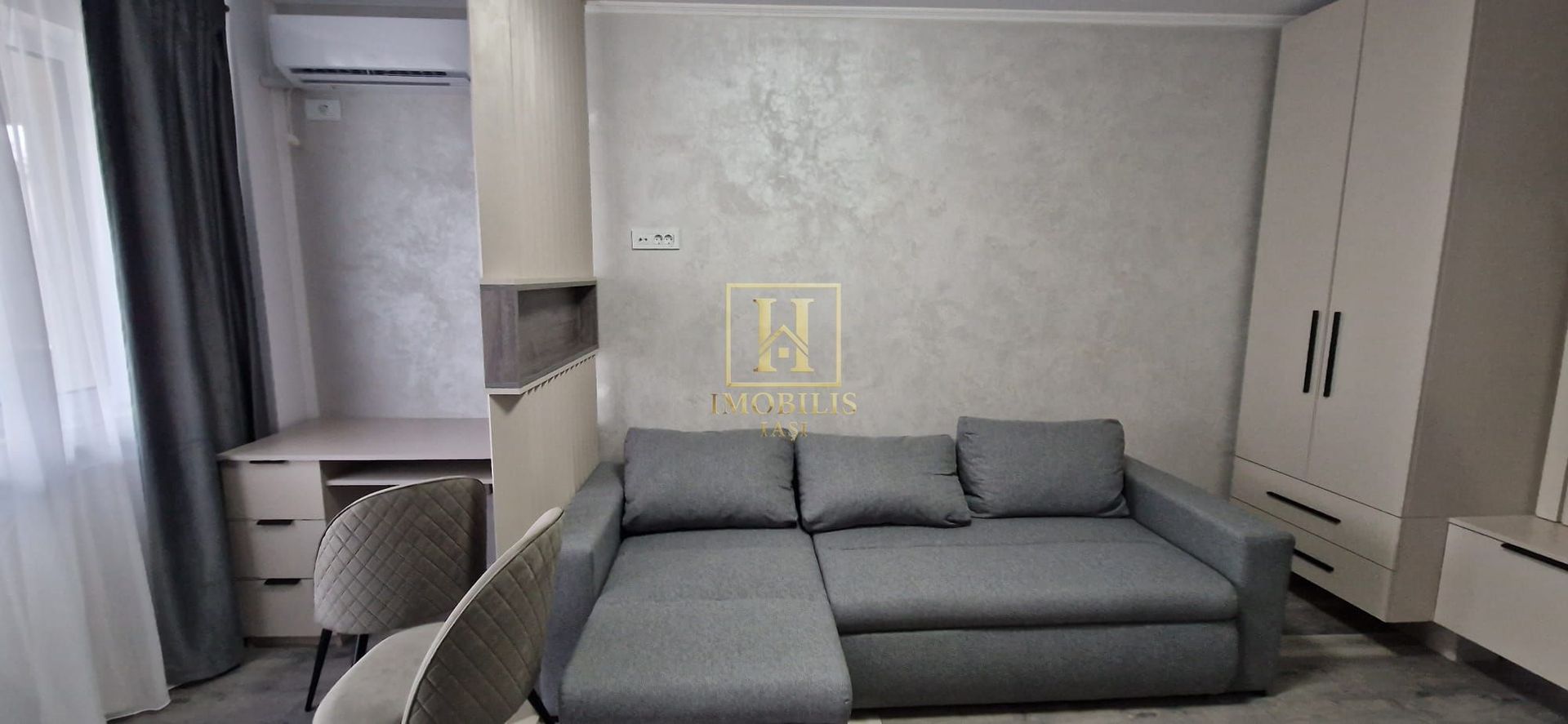 Apartament 1 camera INTABULAT Rediu 69000 euro mobilat + loc parcare - Poză 2