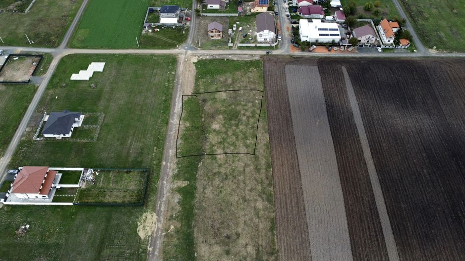 Comision 0%  Teren 818 mp pentru duplex | 2 fronturi stradale | Moșnița Noua - Poză 2