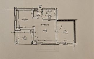 Apartament 2 camere se vinde mobilat - Poză 3