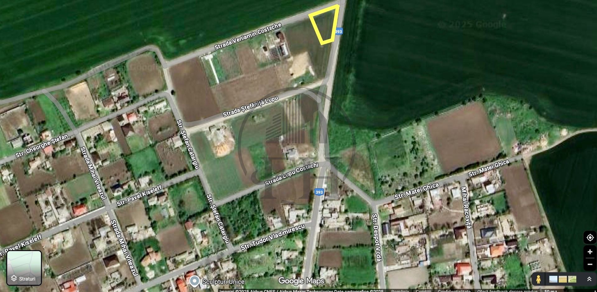 Teren intravilan de vanzare Mosneni, 23 August - Poză 2