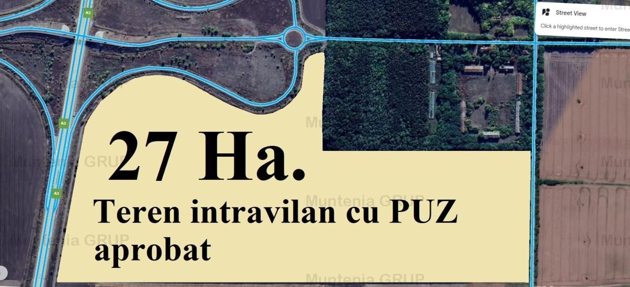 Unicat ! A3 Gherghita - 27 Ha. teren intravilan cu PUZ aprobat - Poză 1