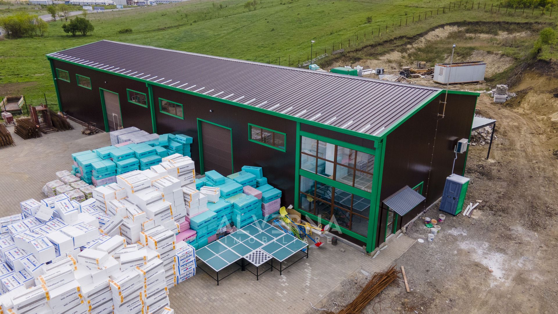 Hala industriala 465mp + anexa | teren 7162mp | front 95ml | Rascruci - Poză 1