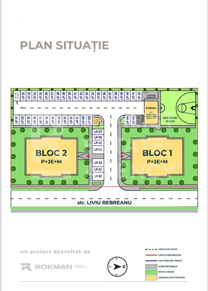 Vânzare, apartament cu 3 camere, Brașov - Schiță 9
