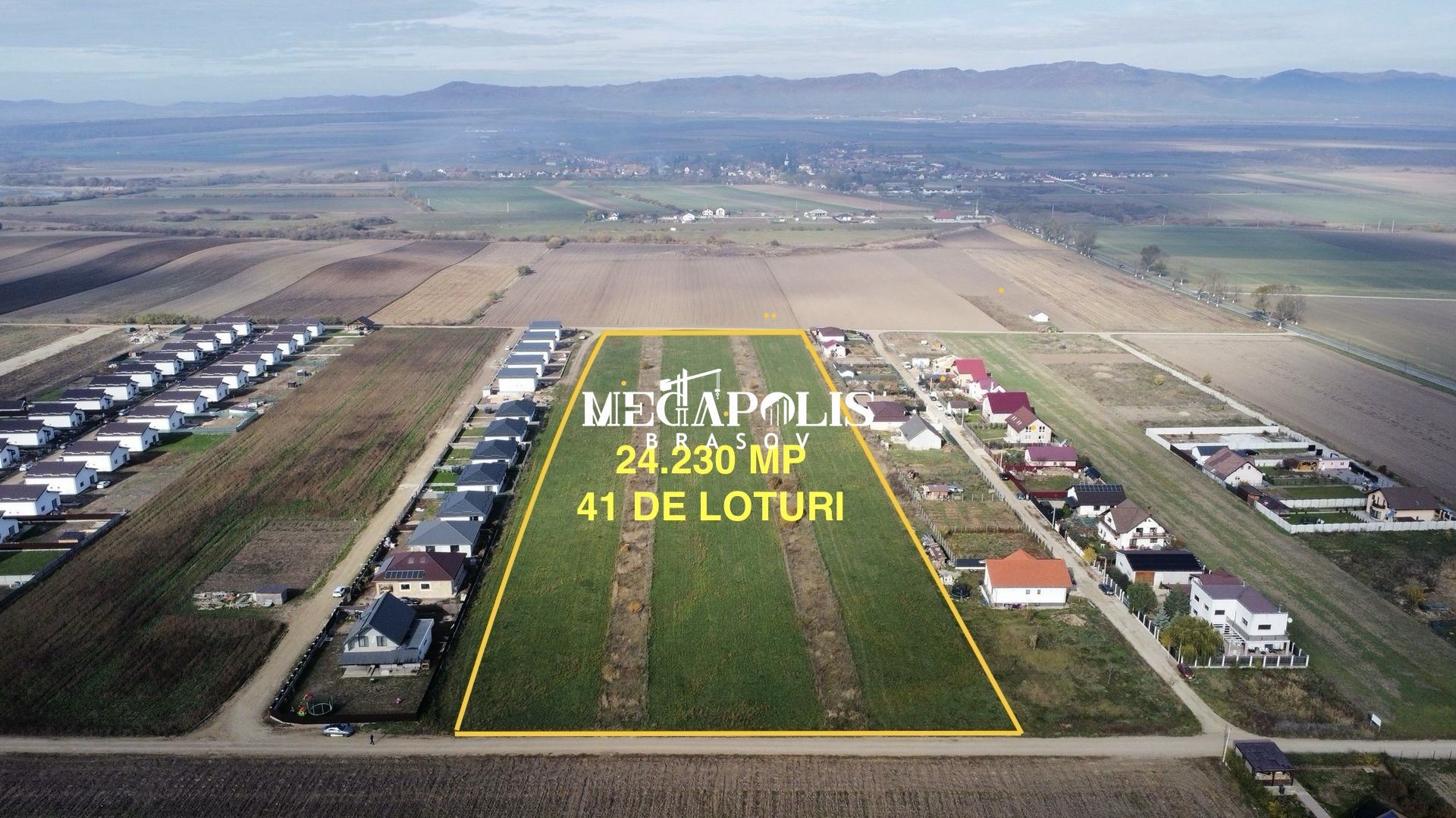 HALCHIU  Vinzare 41  PARCELE  de TEREN - Poză 1