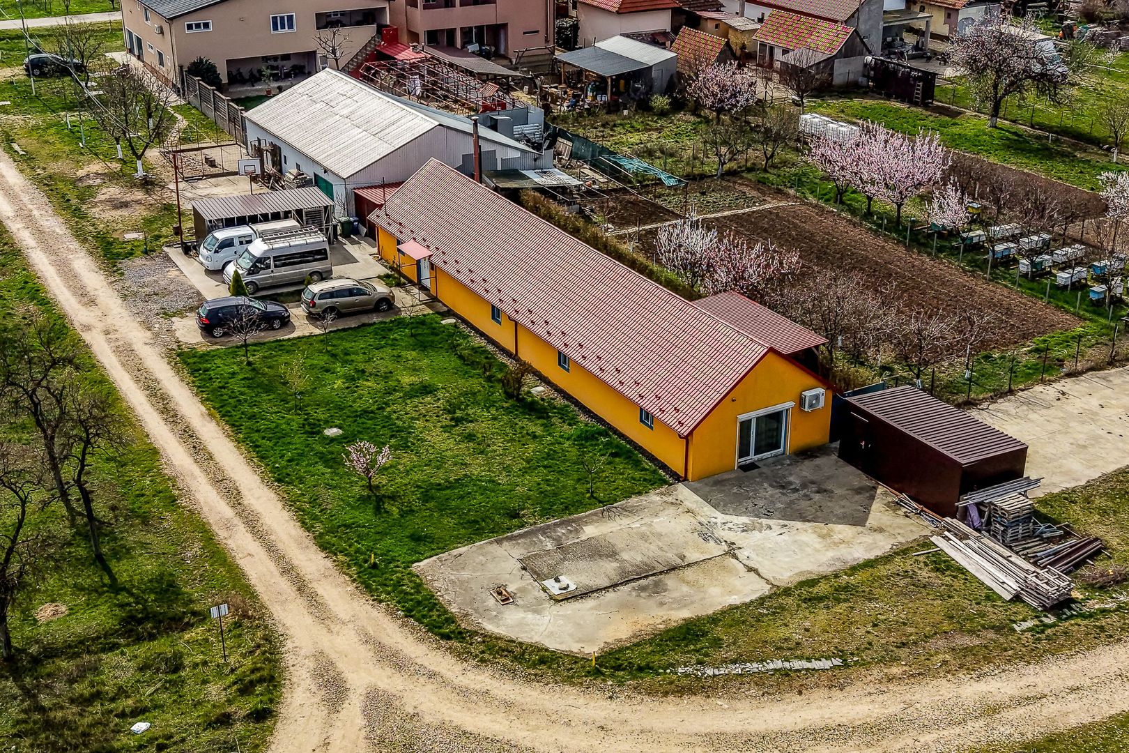 Casă modernă (2021) – Priveliște panoramică spre Lunca Mureșului - Poză 9