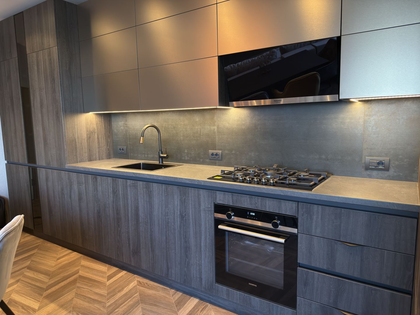 Exfactor Group Apartament cu 1 dormitor și living comasat cu bucătărie - Poză 12