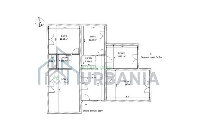 Apartament/Spatiu Birouri - Poză 3
