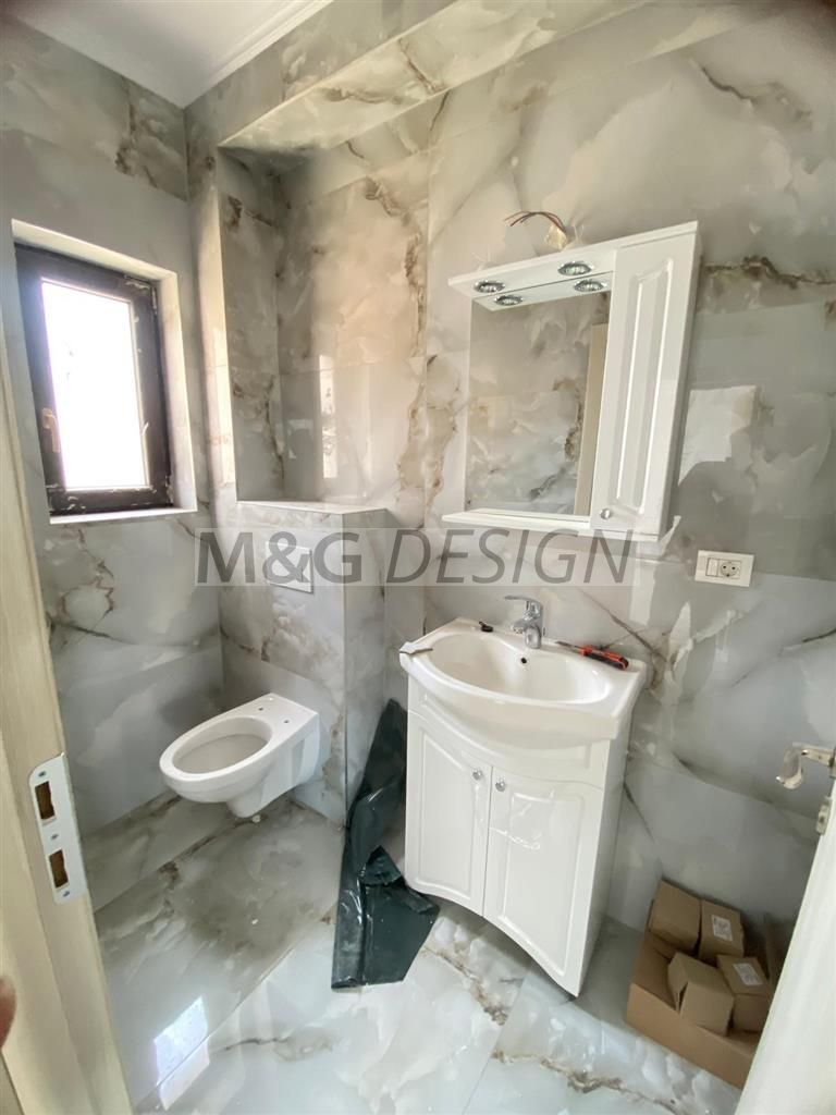 Vand duplex P+E 120mp 3 bai 4 dormitoare Mosnita Noua - Poză 8