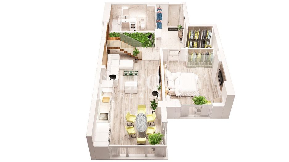 Vânzare - Penthouse zona Copou, 157.05 mp utili + 34.05 mp terasă - Poză 2