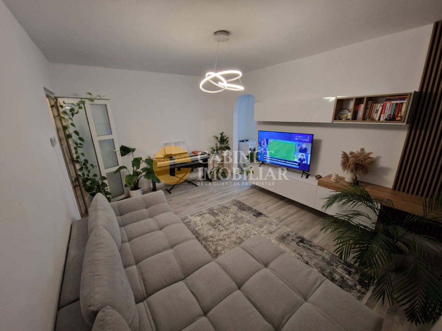 2 Camere Semidecomandat, zona Zimbru, mobilat/utilat - Poză 1