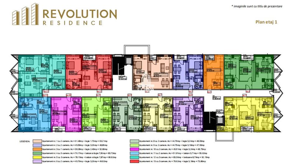 VASILE ALEXANDRI 72E - de la 1.000 € /mpc + TVA - Poză 4