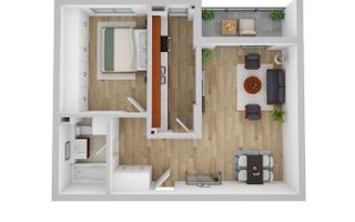 Apartament Premium 2 camere, Andrei Muresanu- Ansamblu Exclusivist - Schiță 3